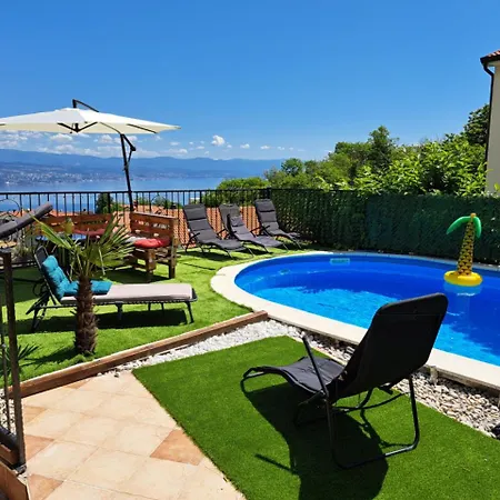 Luxury Unique Emily With Amazing Sea View * Ловран