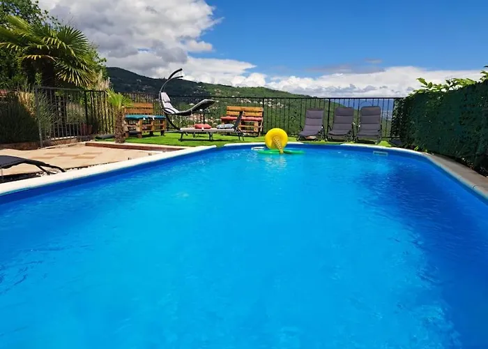 Luxury Unique Emily With Amazing Sea View Villa Lovran